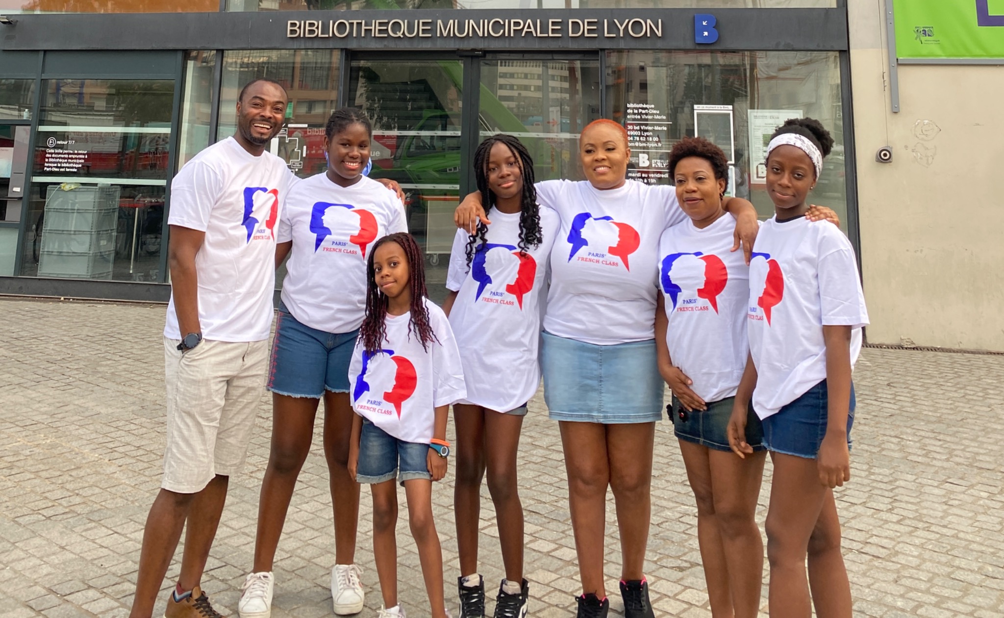 Klegg cultural immersion group in Lyon